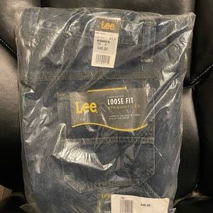 NWT Mens Lee Loose Fit Carpenter Jeans Sz 32 x 30